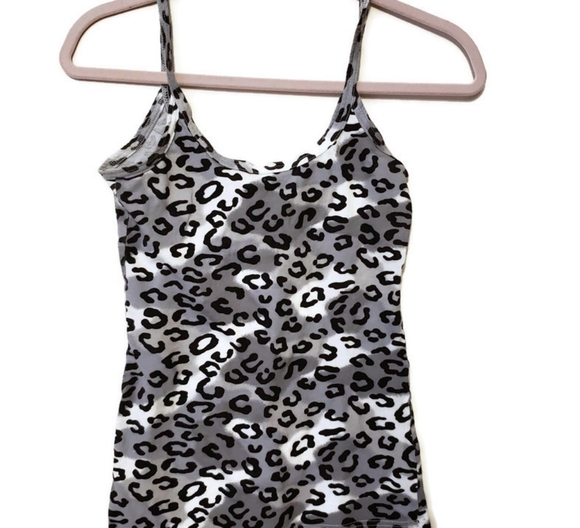 OP Tops - EUC OP Patterned Cotton Tank Top, Medium